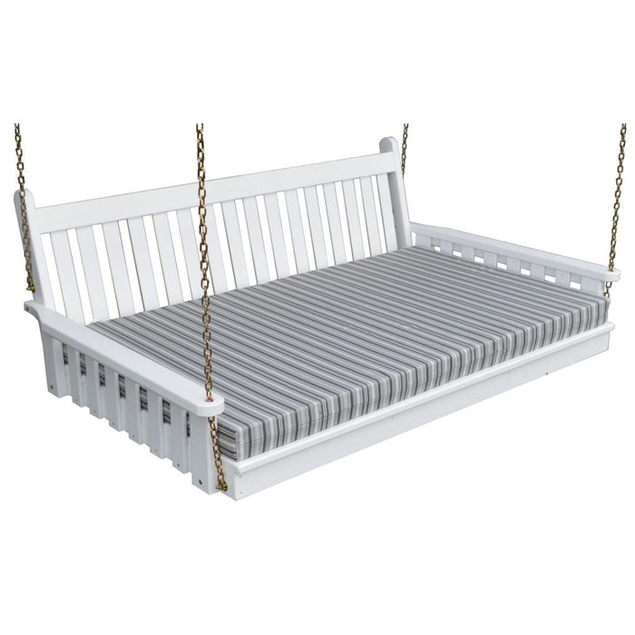 A&L Furniture Pine Traditional English Swing Bed